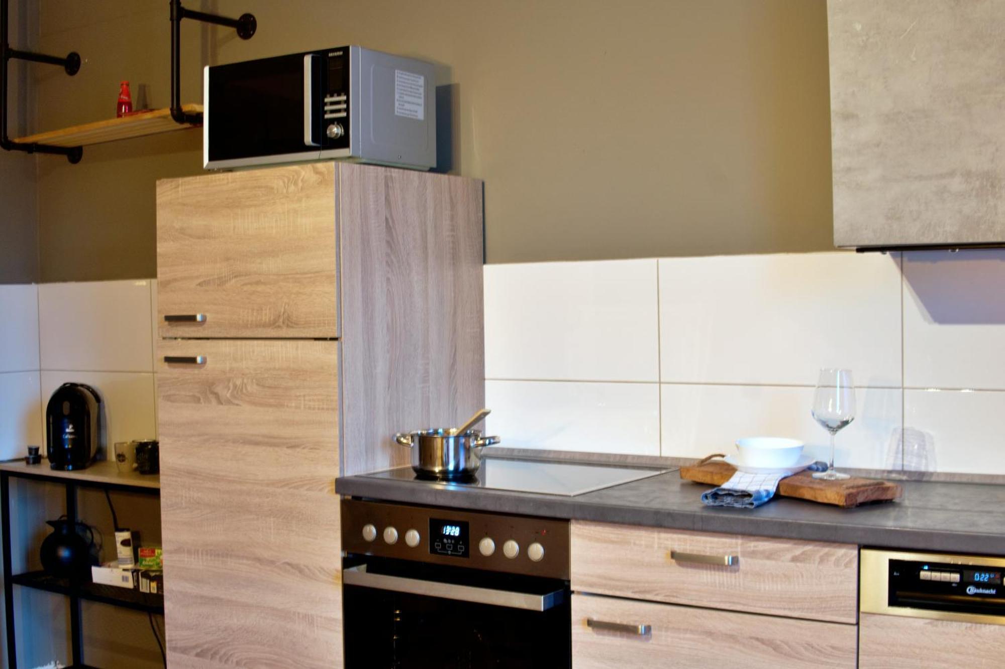 Industrial Style 77Qm Mit Balkon Apartment Herne Luaran gambar
