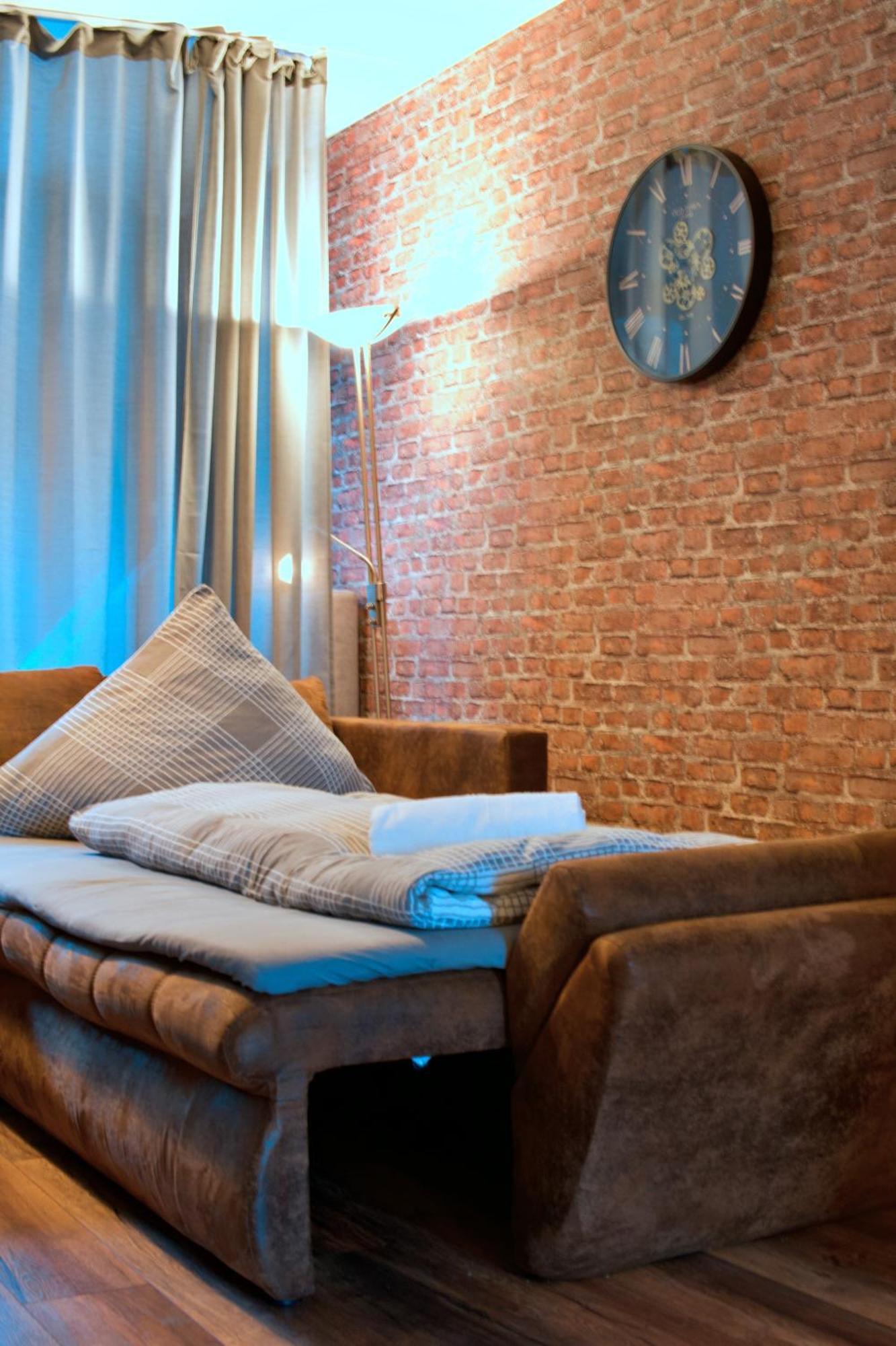 Industrial Style 77Qm Mit Balkon Apartment Herne Luaran gambar